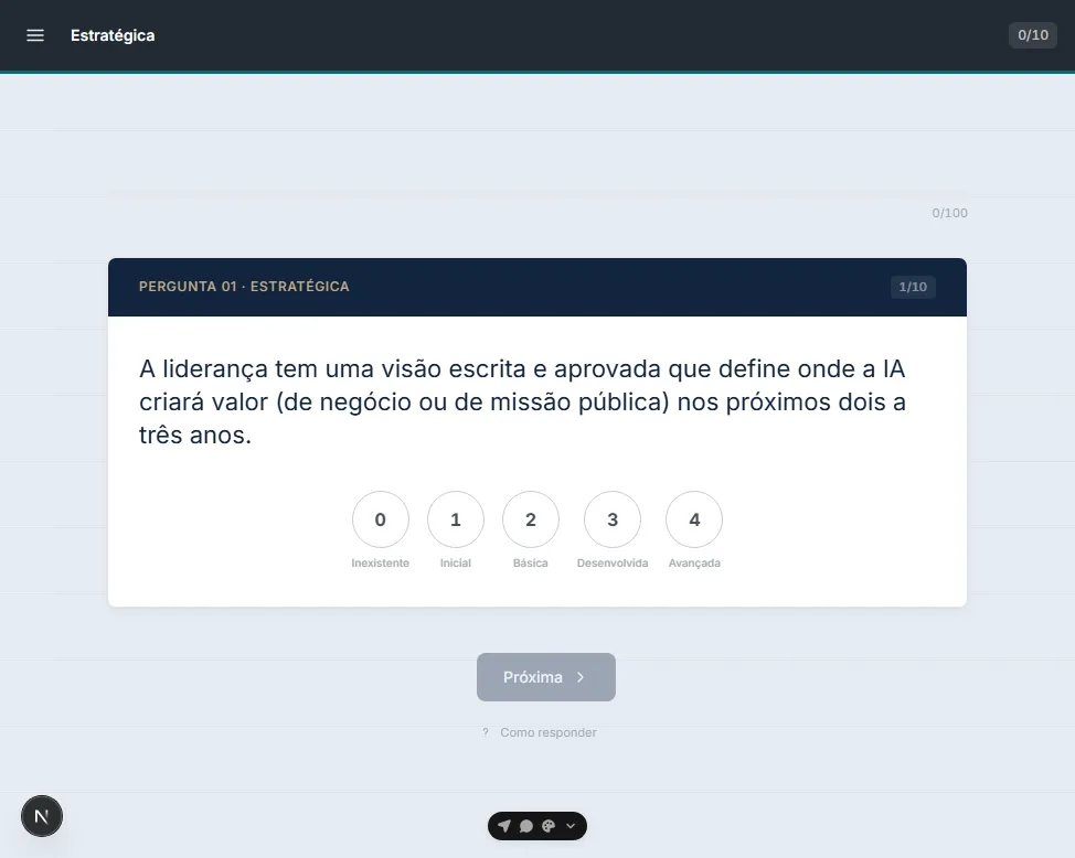 Passo 2: Responda